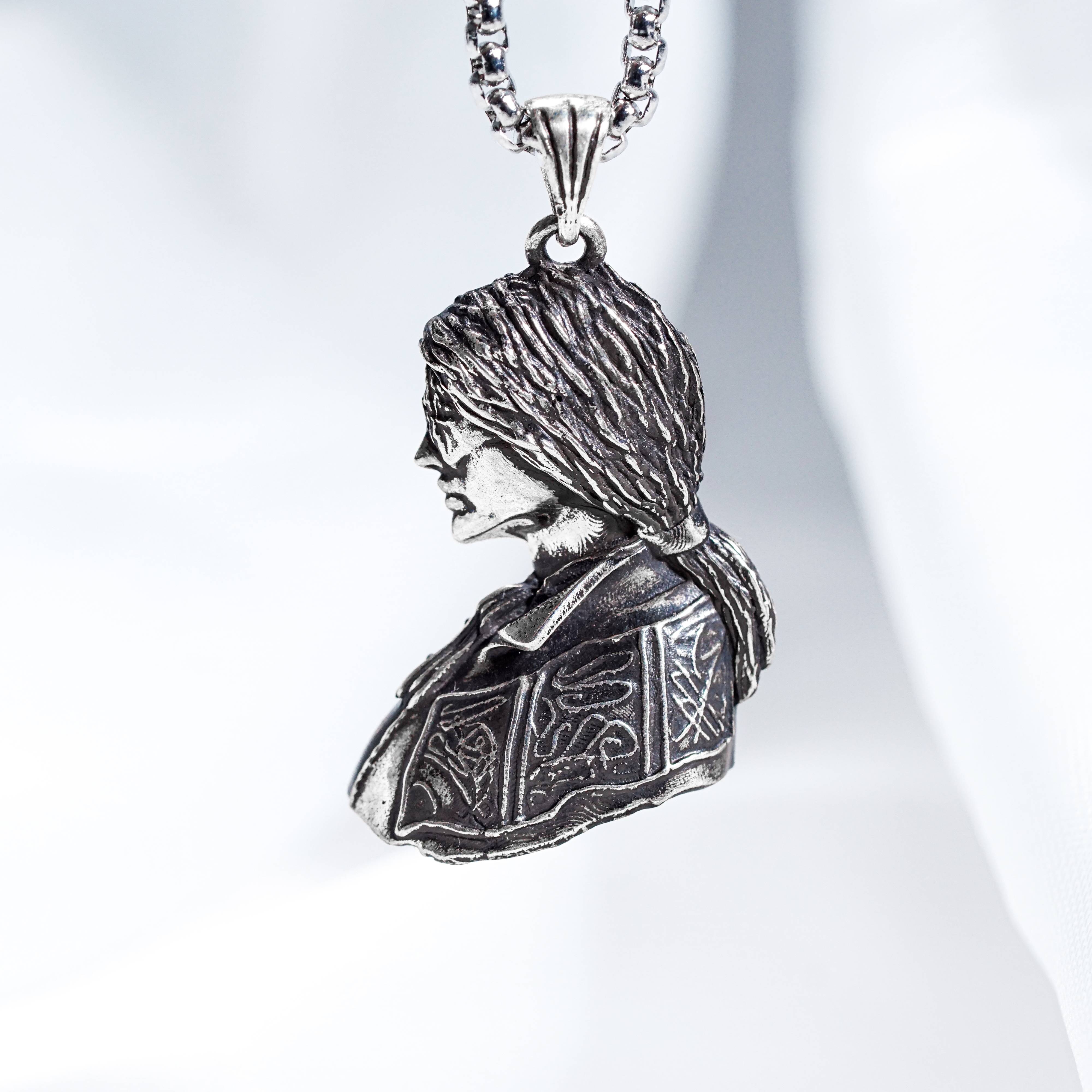 Elden Ring Nightreign Jewelry, Duchess Silver Necklace, Elden Ring Inspired Handmade Jewelry, Custom 950 Silver Nightfarers Classes Ring