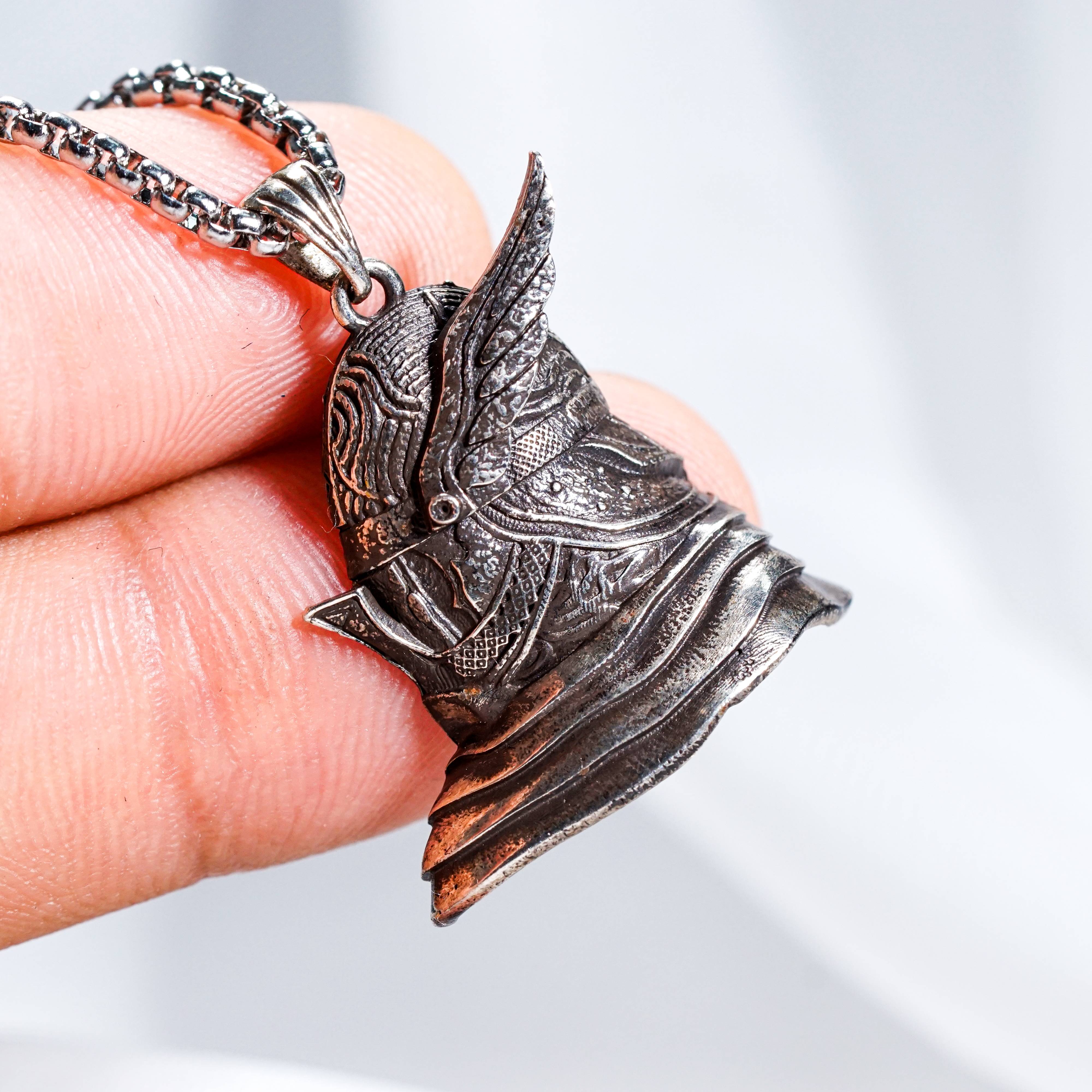 Elden Ring Nightreign Jewelry, Wylder Silver Necklace, Elden Ring Inspired Handmade Jewelry, Custom 950 Silver Nightfarers Classes Ring 6 - EternaSilver DSC08267 - EternaSilver