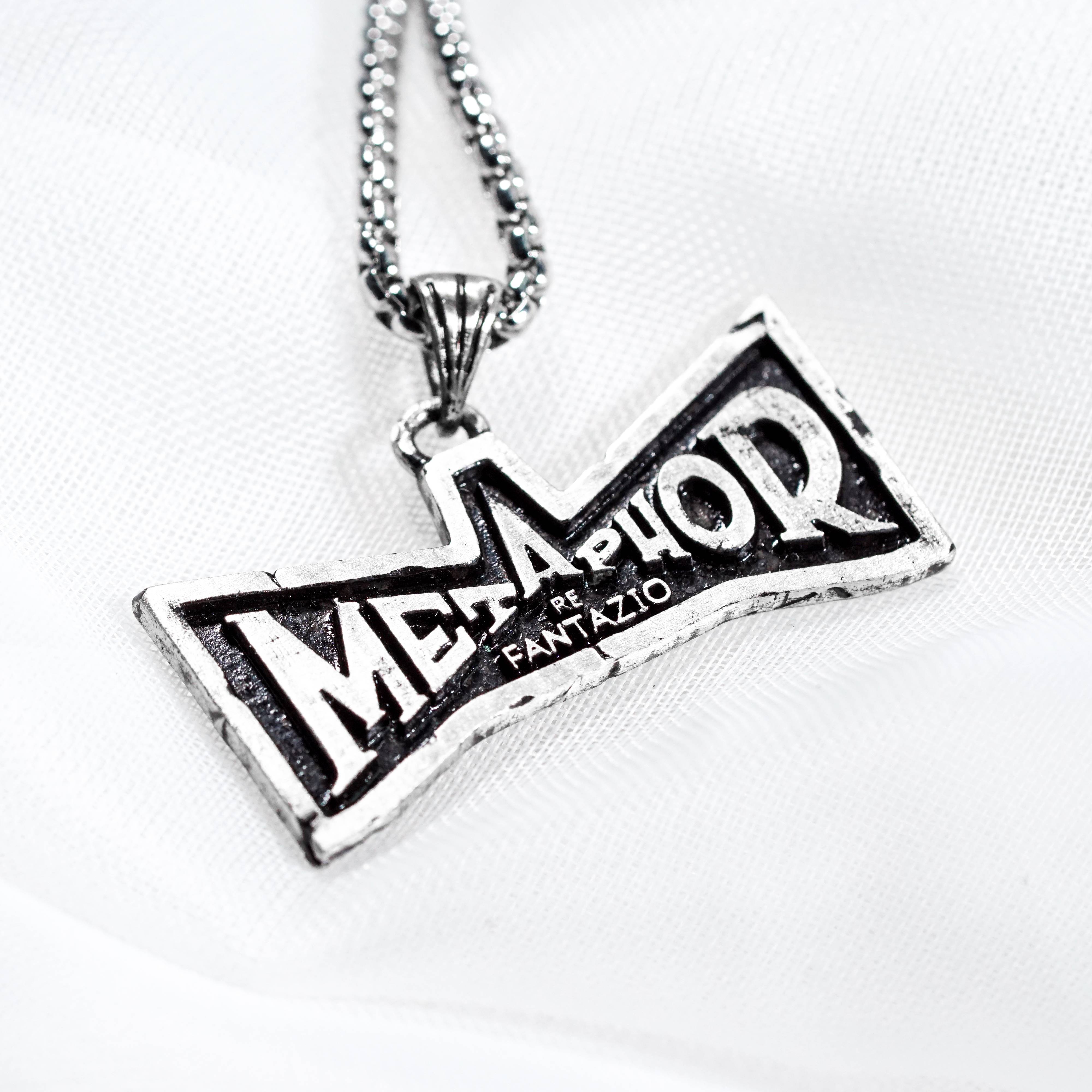 Metaphor Refantazio Necklace, Metaphor Refantazio Jewelry, Silver 950 Metaphor Refantazio Jewelry, Metaphor Refantazio Necklace
