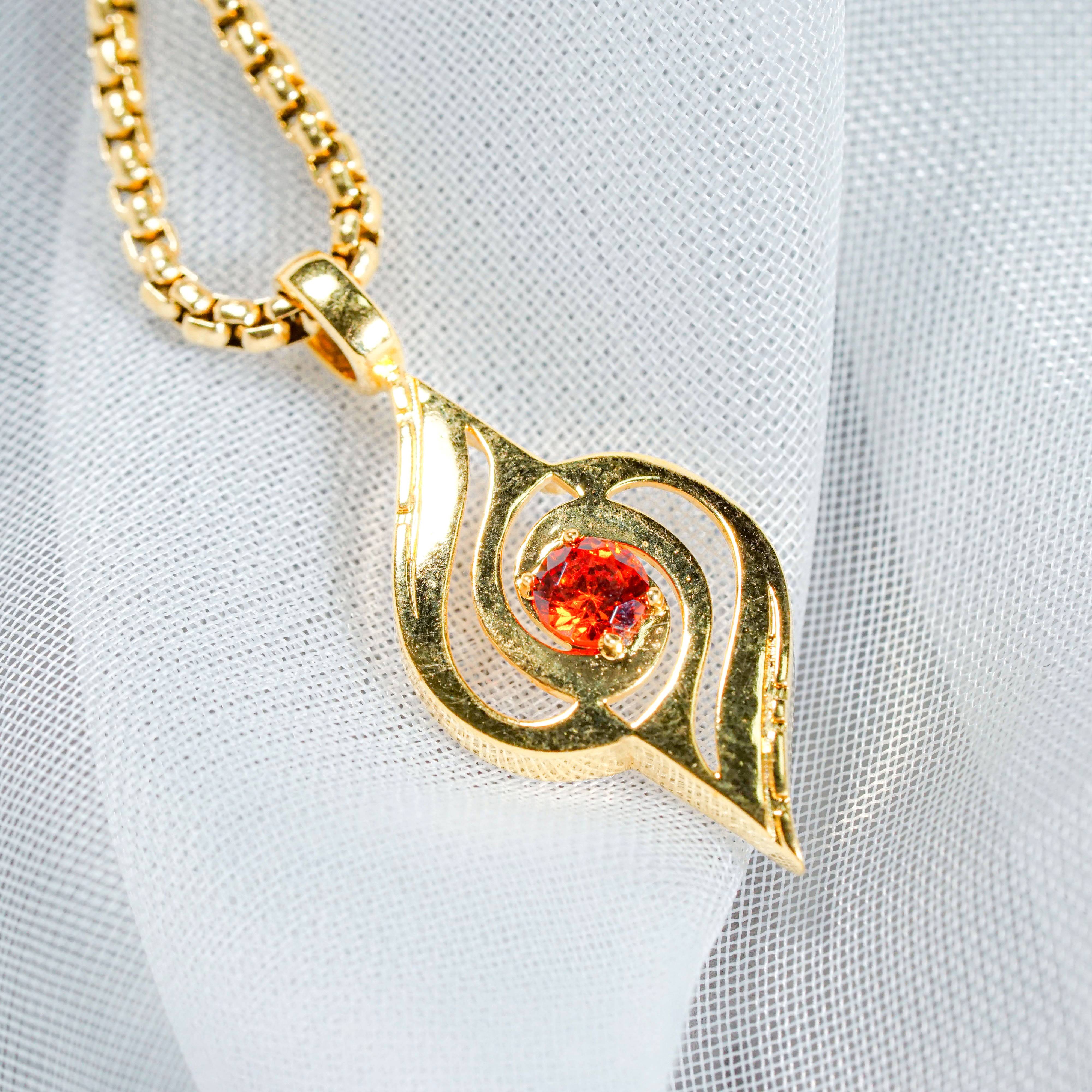 Wuthering Waves Necklace, Fanmade Jewelry for Wuthering Waves Fans, Perfect Gift for Gamers and WuWa Lovers 3 - EternaSilver DSC08658 - EternaSilver