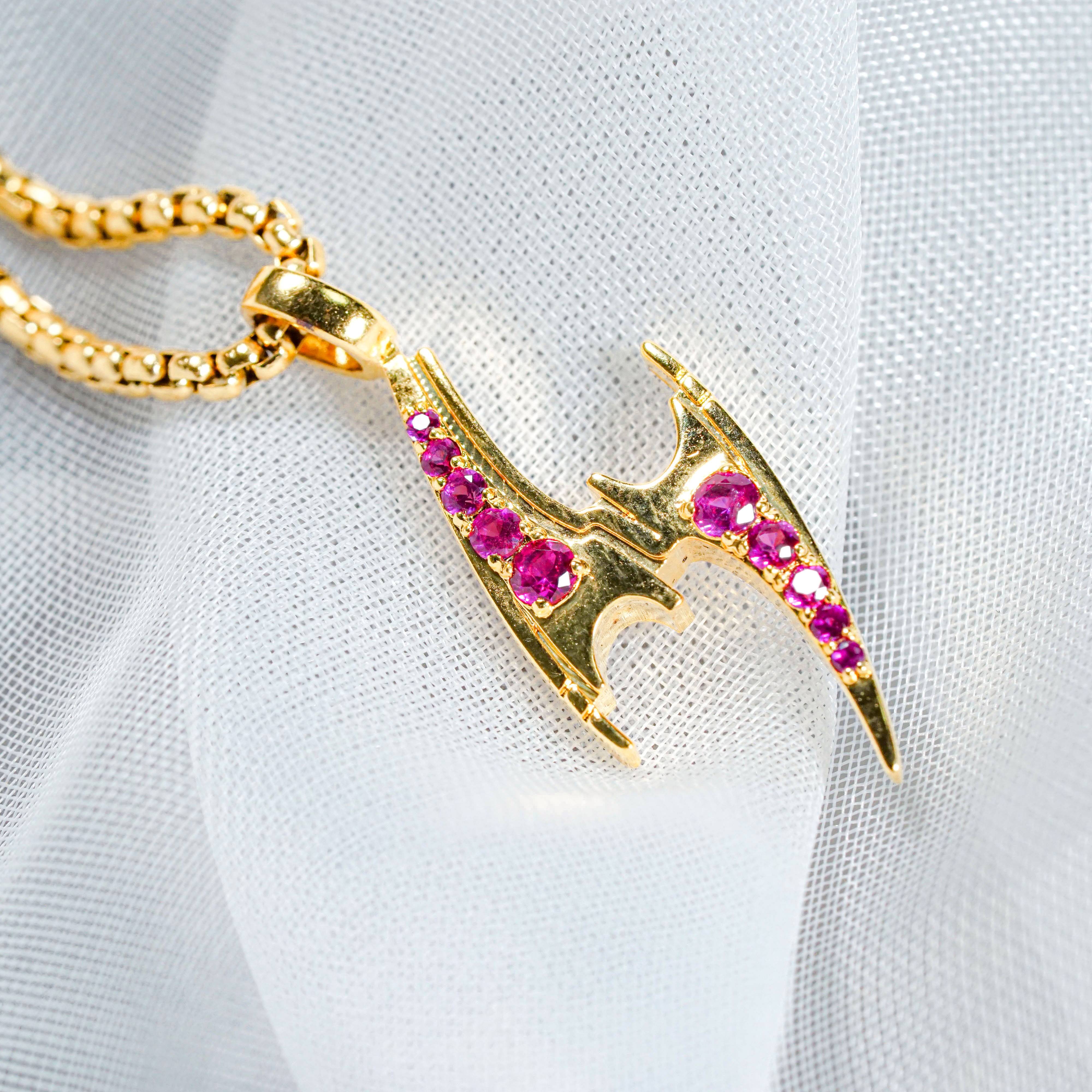 Wuthering Waves Necklace, Fanmade Jewelry for Wuthering Waves Fans, Perfect Gift for Gamers and WuWa Lovers 5 - EternaSilver DSC08660 - EternaSilver