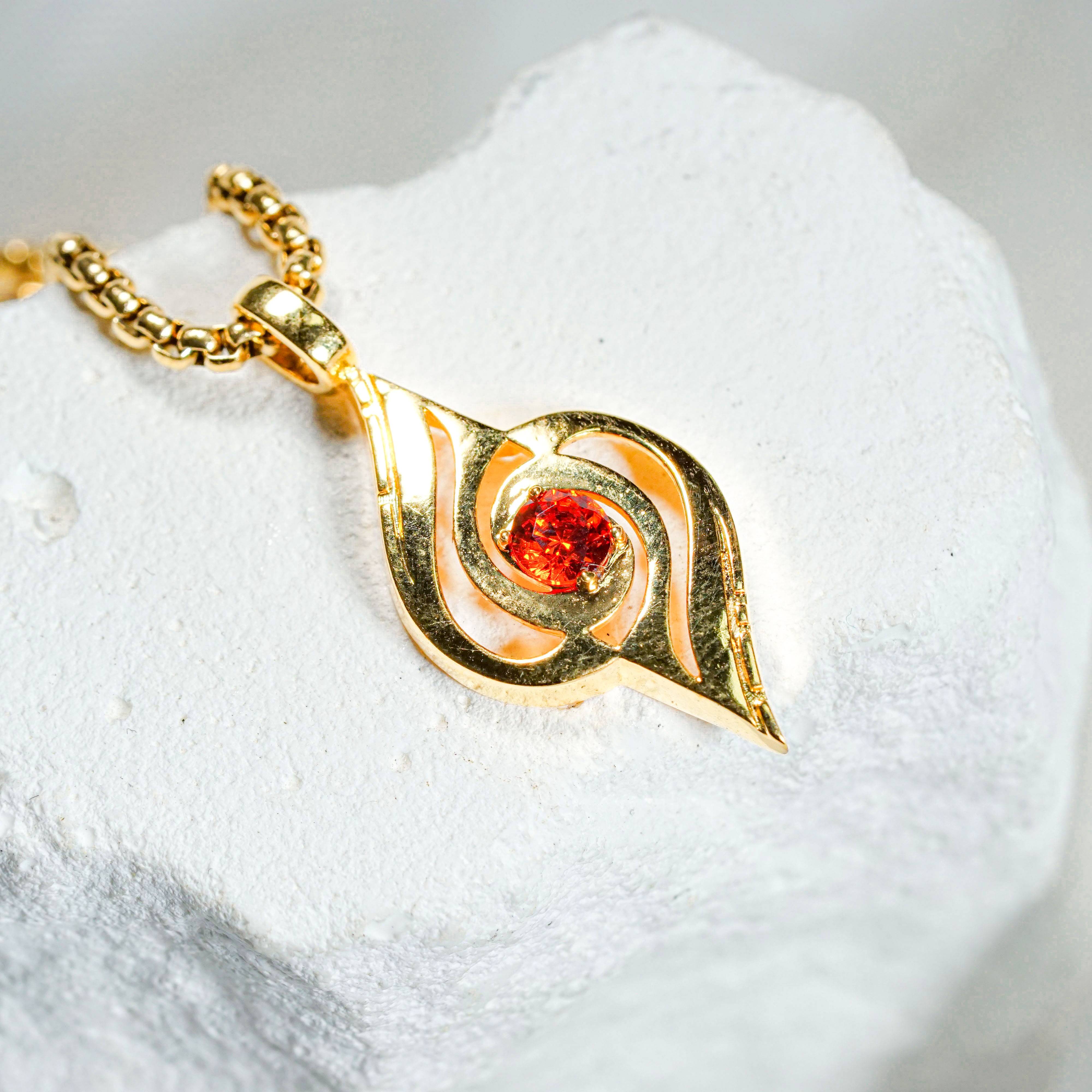 Wuthering Waves Necklace, Fanmade Jewelry for Wuthering Waves Fans, Perfect Gift for Gamers and WuWa Lovers 13 - EternaSilver DSC08668 - EternaSilver