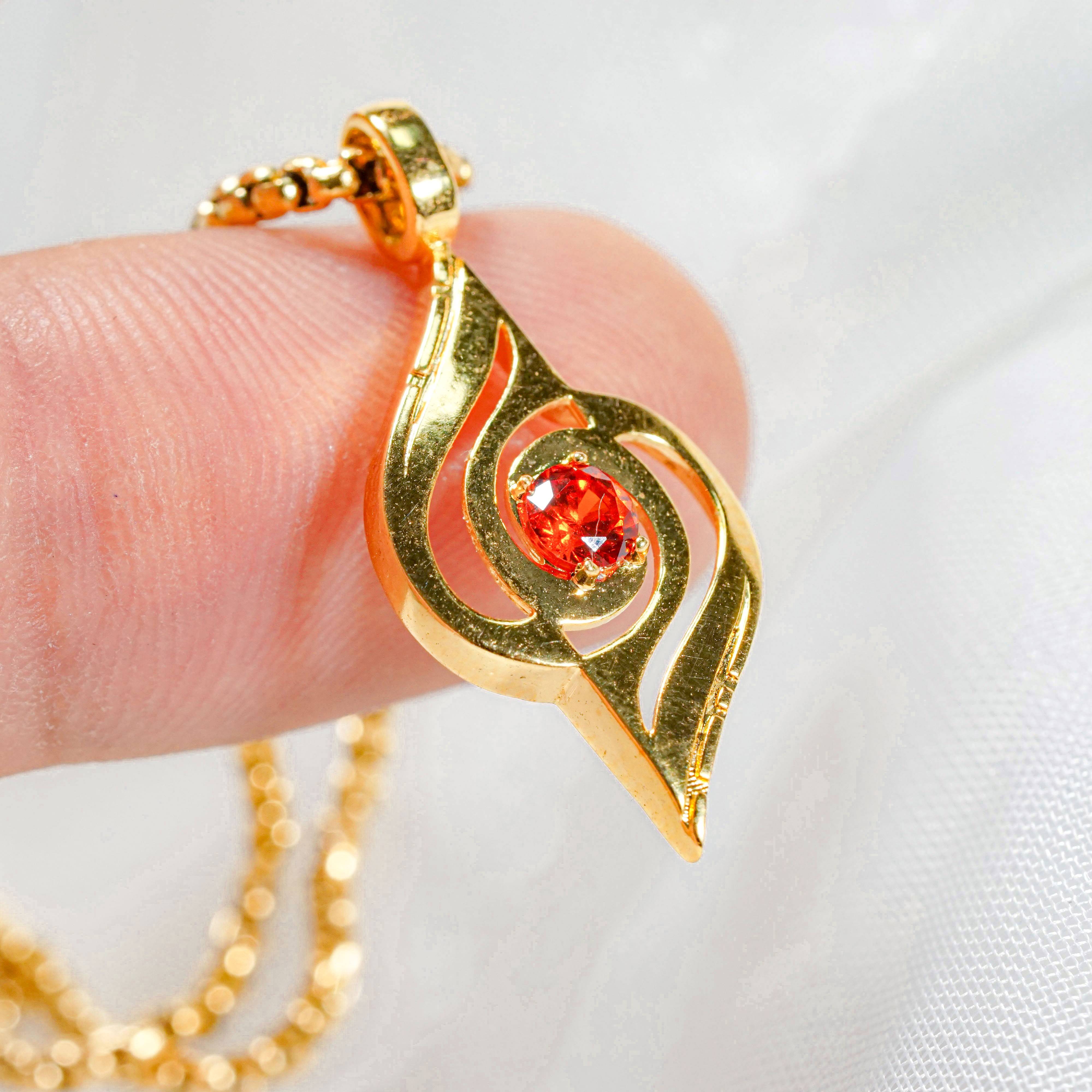 Wuthering Waves Necklace, Fanmade Jewelry for Wuthering Waves Fans, Perfect Gift for Gamers and WuWa Lovers 32 - EternaSilver DSC08776 - EternaSilver