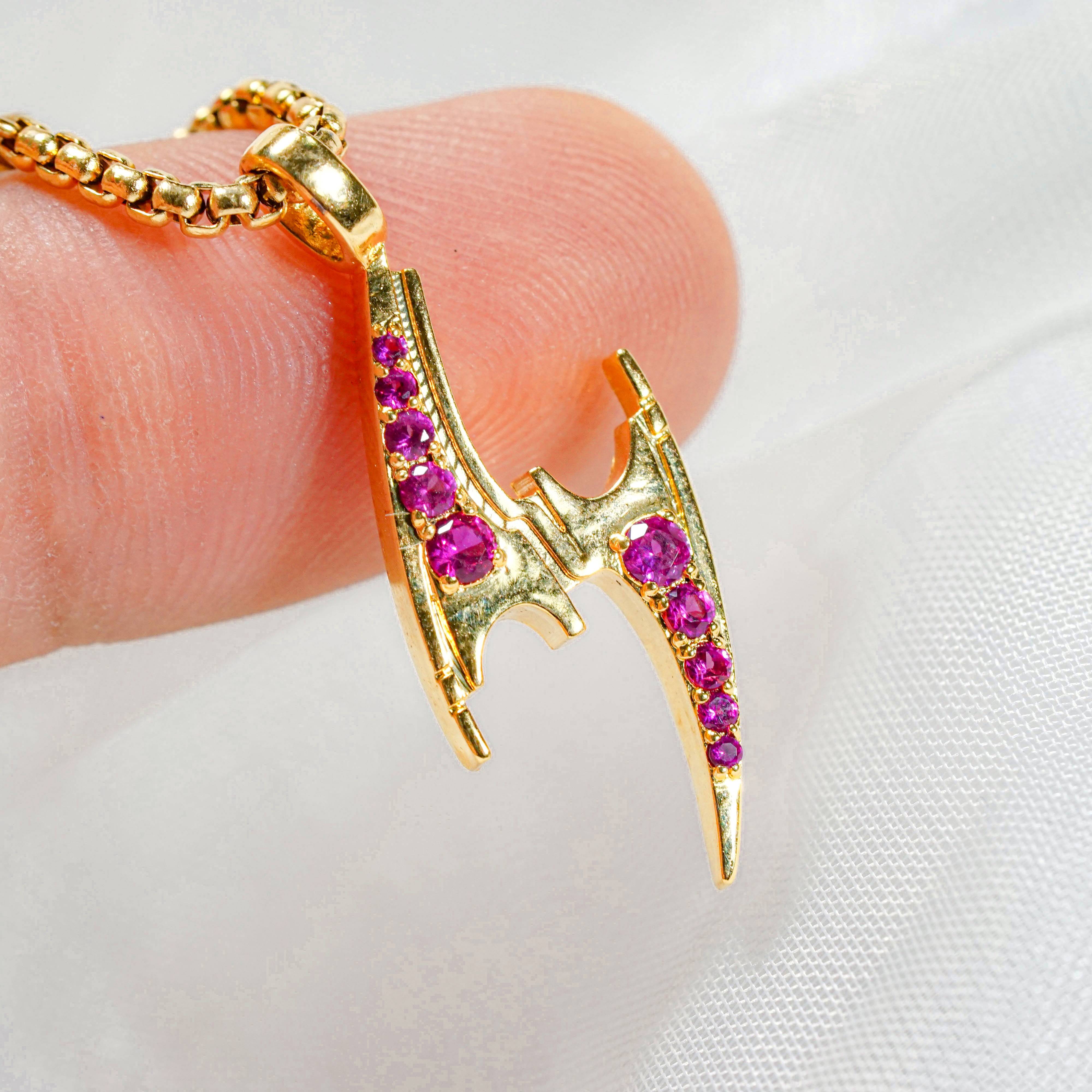 Wuthering Waves Necklace, Fanmade Jewelry for Wuthering Waves Fans, Perfect Gift for Gamers and WuWa Lovers 34 - EternaSilver DSC08778 - EternaSilver