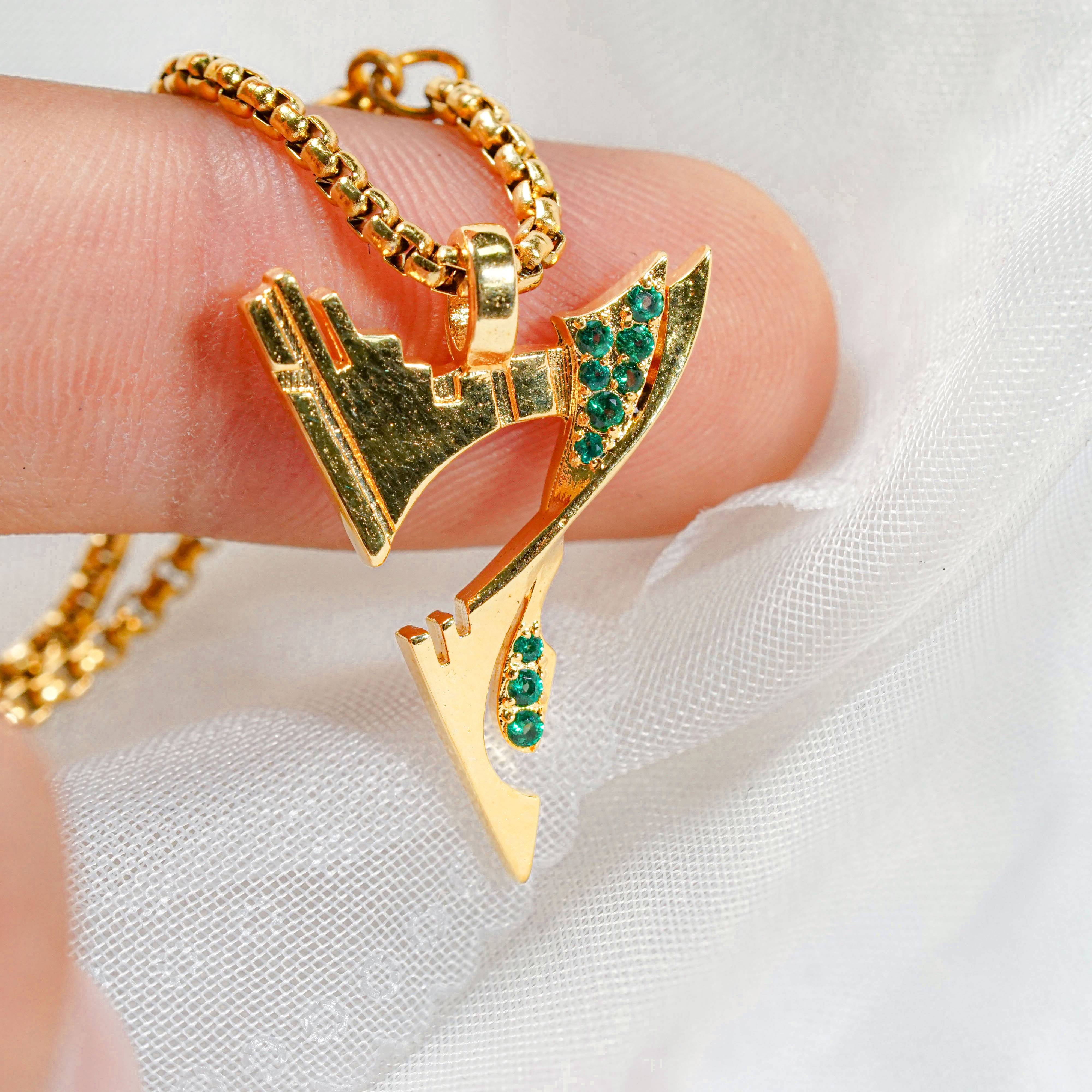 Wuthering Waves Necklace, Fanmade Jewelry for Wuthering Waves Fans, Perfect Gift for Gamers and WuWa Lovers 38 - EternaSilver DSC08783 - EternaSilver