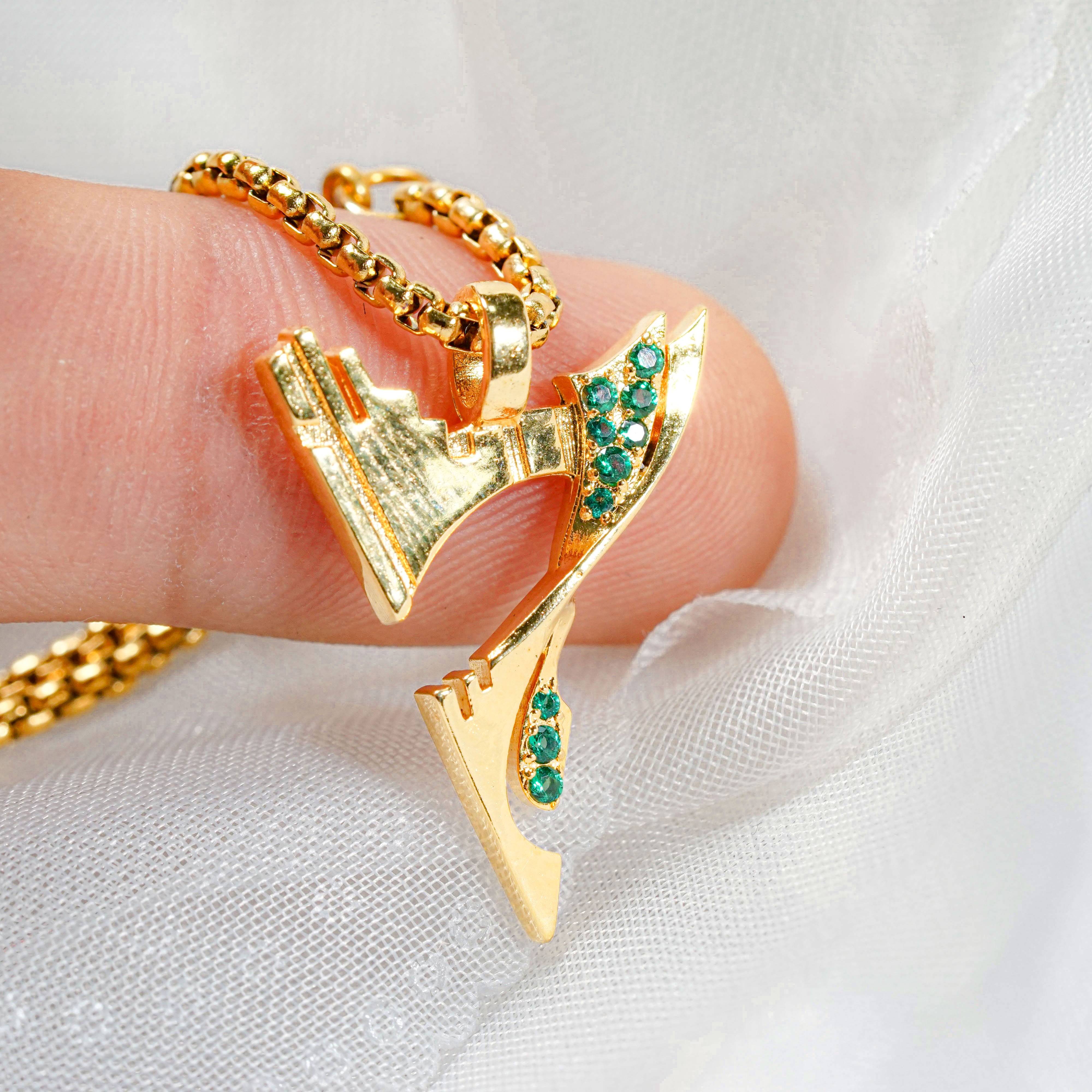 Wuthering Waves Necklace, Fanmade Jewelry for Wuthering Waves Fans, Perfect Gift for Gamers and WuWa Lovers 39 - EternaSilver DSC08784 - EternaSilver