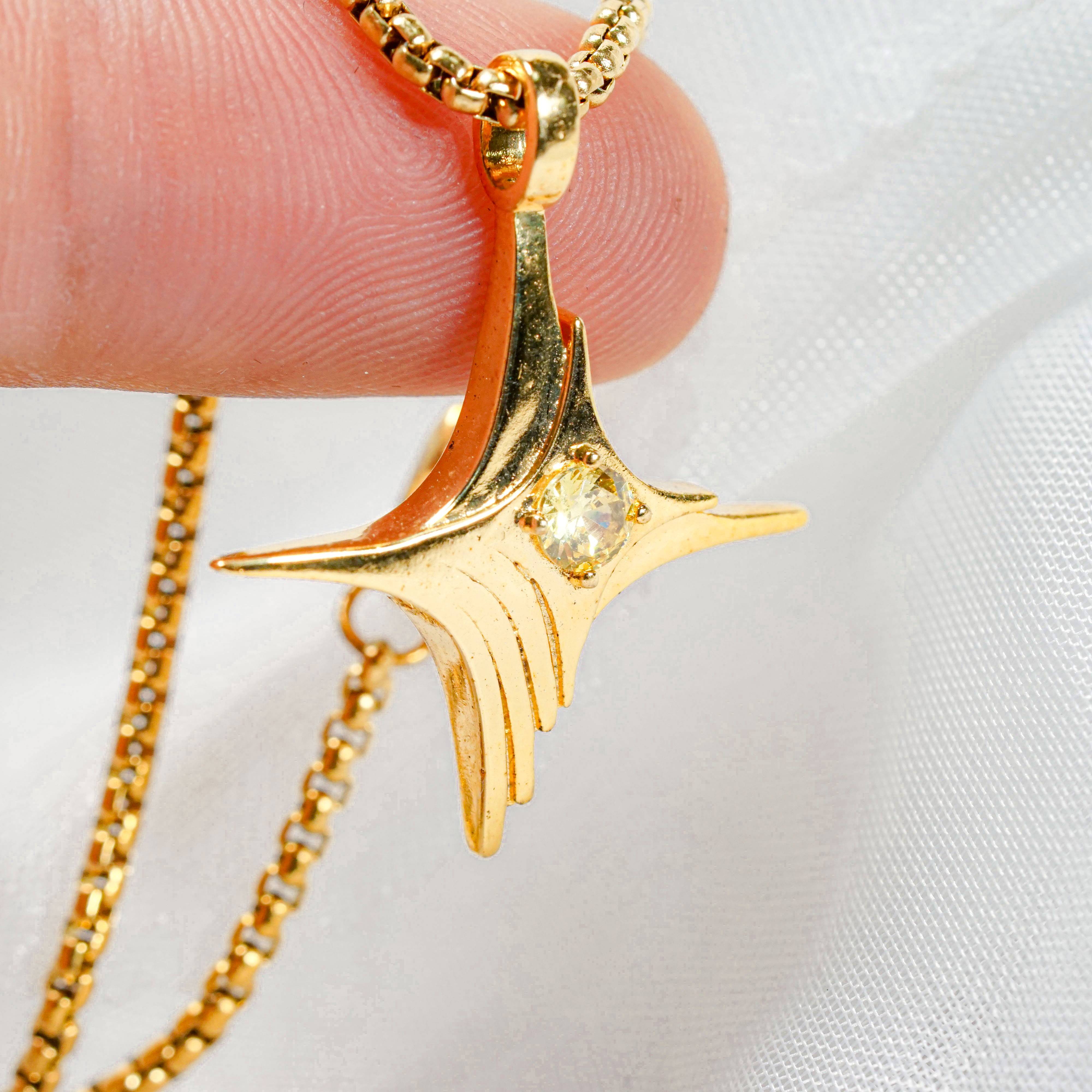 Wuthering Waves Necklace, Fanmade Jewelry for Wuthering Waves Fans, Perfect Gift for Gamers and WuWa Lovers 43 - EternaSilver DSC08788 - EternaSilver