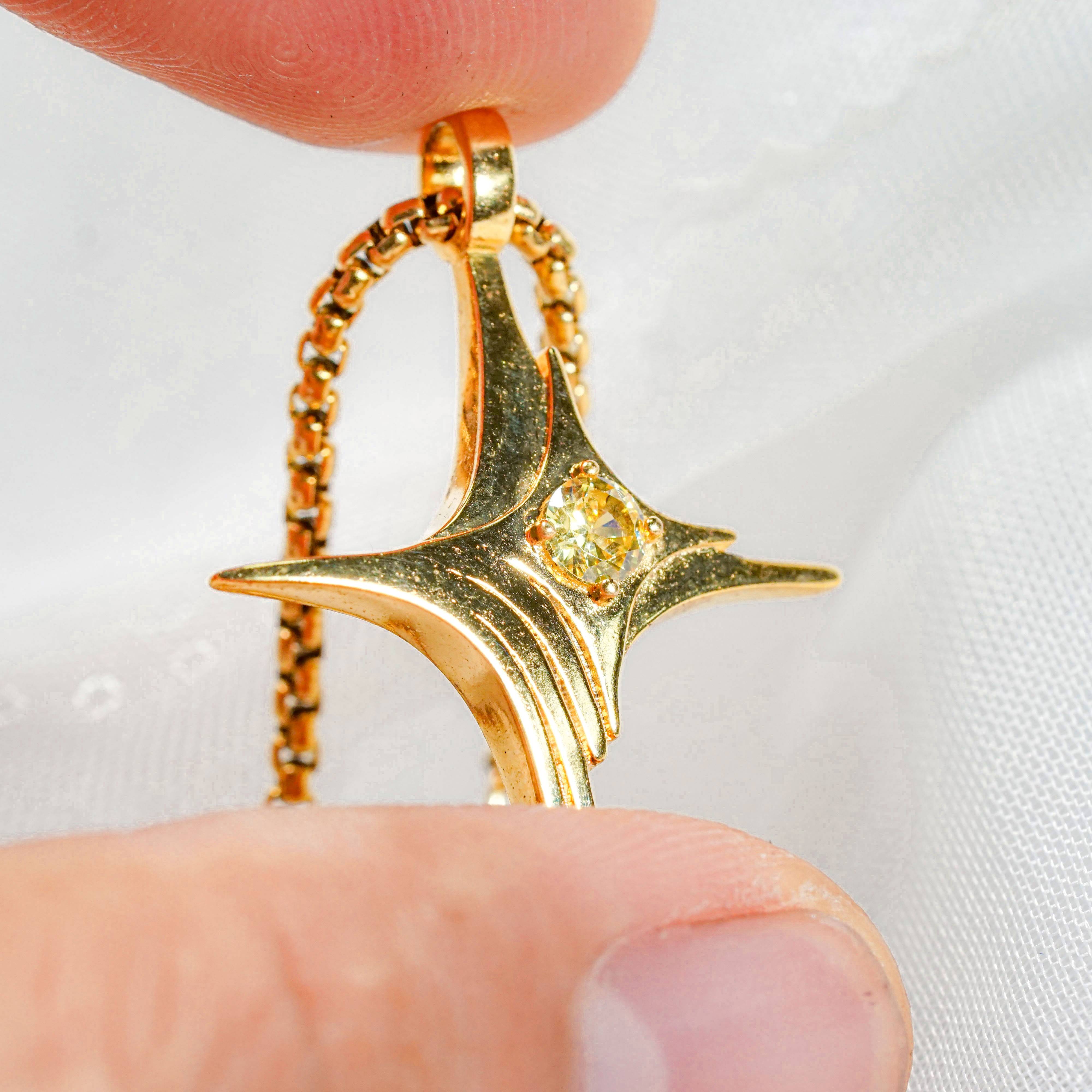 Wuthering Waves Necklace, Fanmade Jewelry for Wuthering Waves Fans, Perfect Gift for Gamers and WuWa Lovers 44 - EternaSilver DSC08789 - EternaSilver