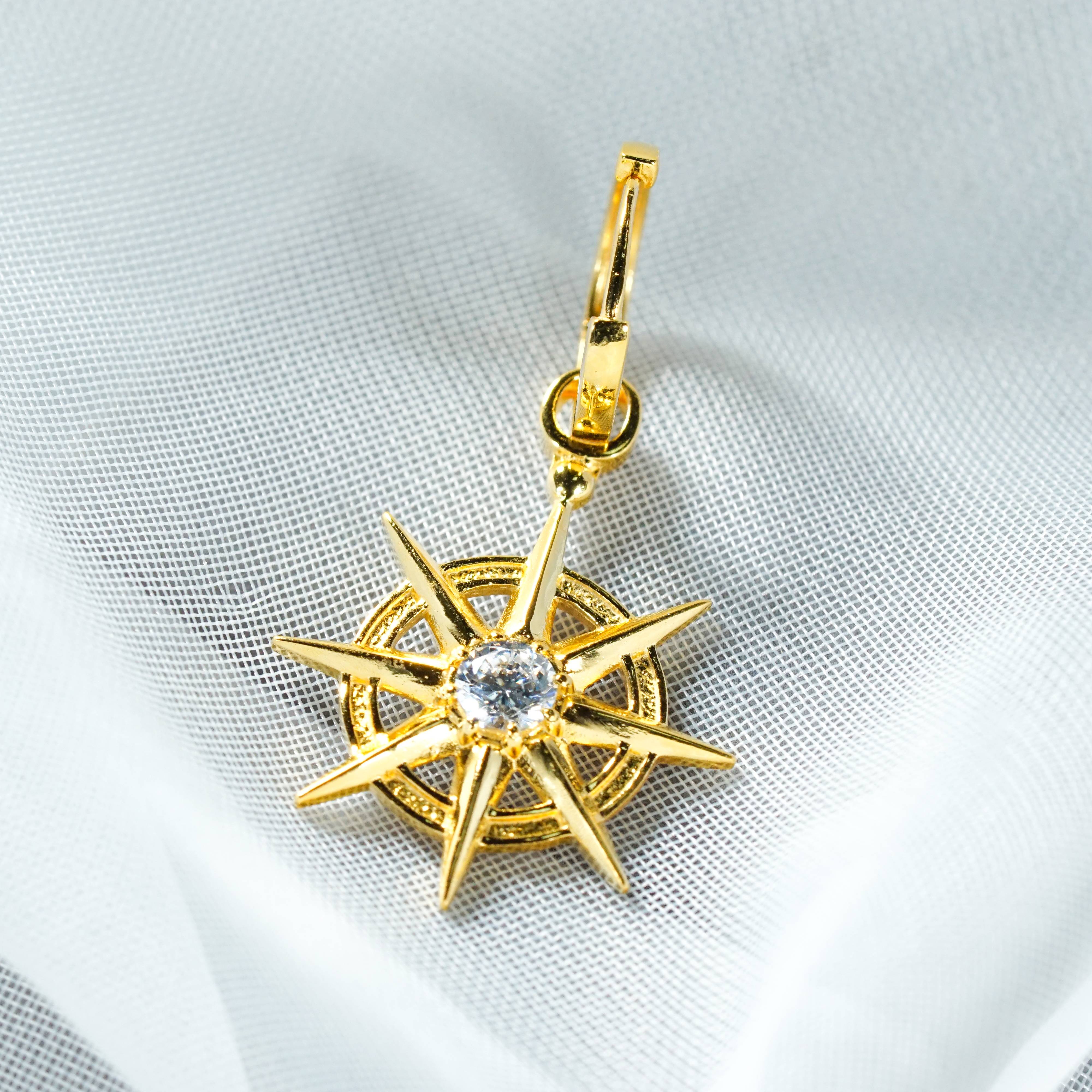 Handmade Baldur's Gate 3 Gale’s Earring, Authentic Fanmade Silver 950 Jewelry Inspired by Gale Dekarios, Wizard of Waterdeep, BG3 Cosplay 3 - EternaSilver DSC05627 - EternaSilver