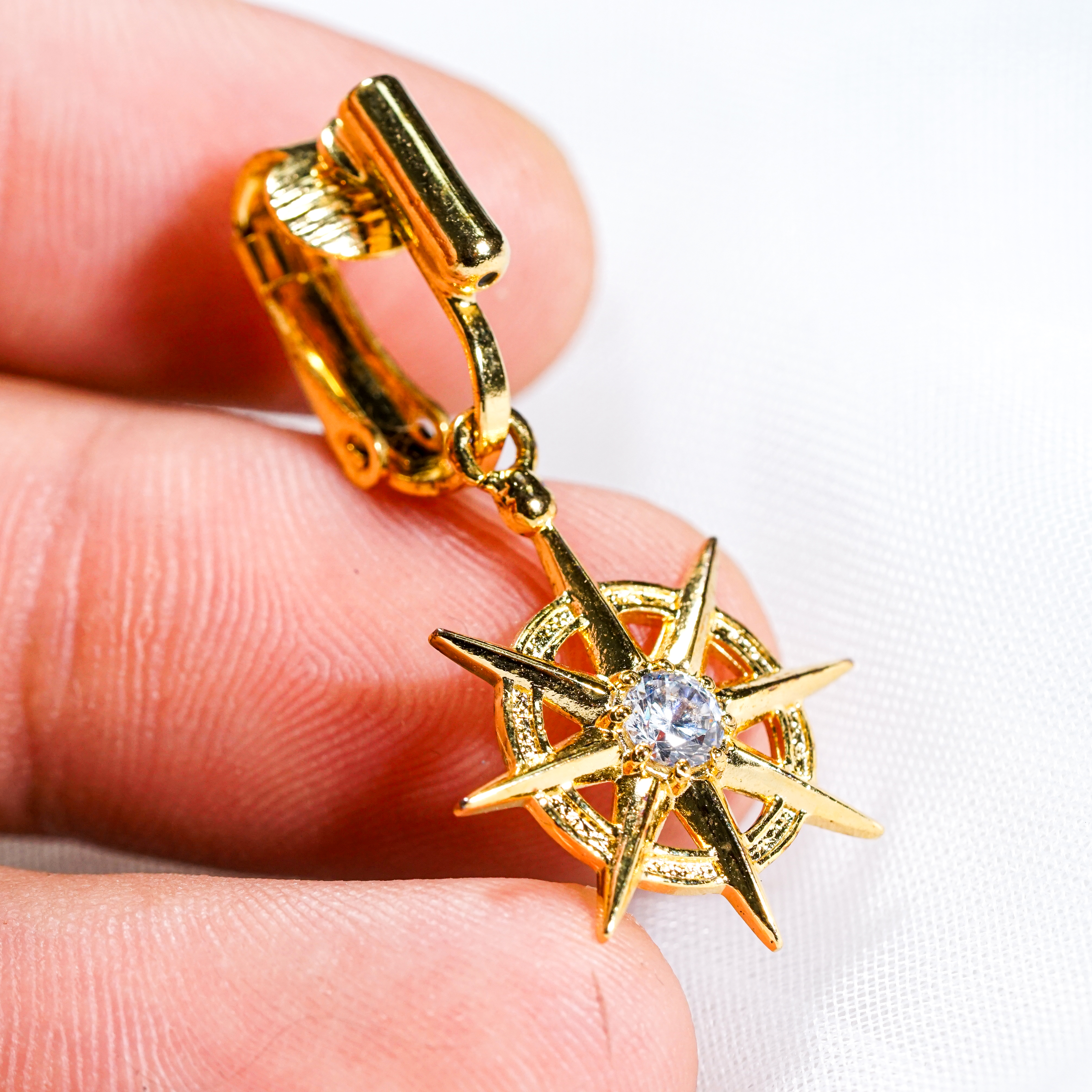 Handmade Baldur's Gate 3 Gale’s Earring, Authentic Fanmade Silver 950 Jewelry Inspired by Gale Dekarios, Wizard of Waterdeep, BG3 Cosplay 16 - EternaSilver DSC08165 - EternaSilver