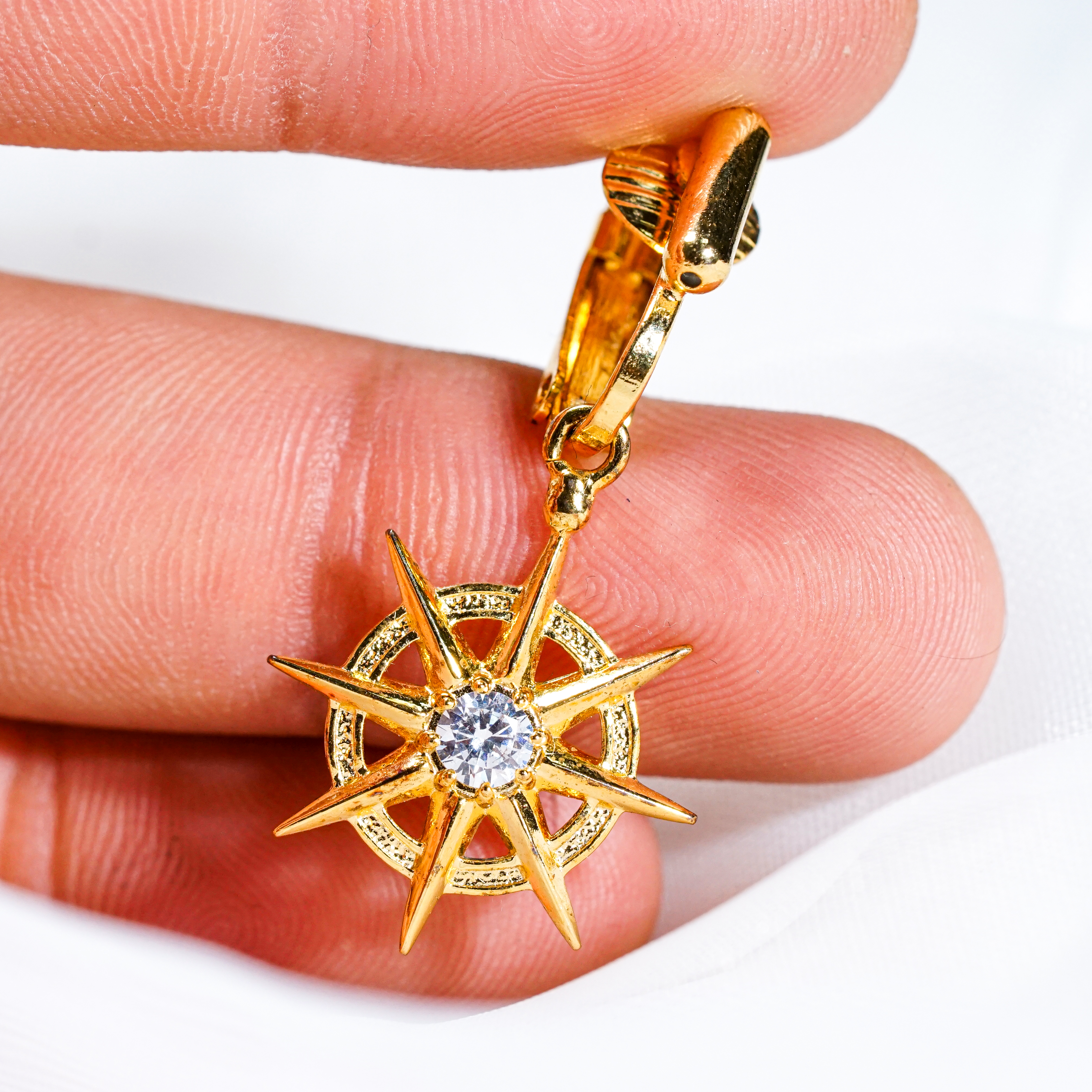 Handmade Baldur's Gate 3 Gale’s Earring, Authentic Fanmade Silver 950 Jewelry Inspired by Gale Dekarios, Wizard of Waterdeep, BG3 Cosplay 18 - EternaSilver DSC08167 - EternaSilver