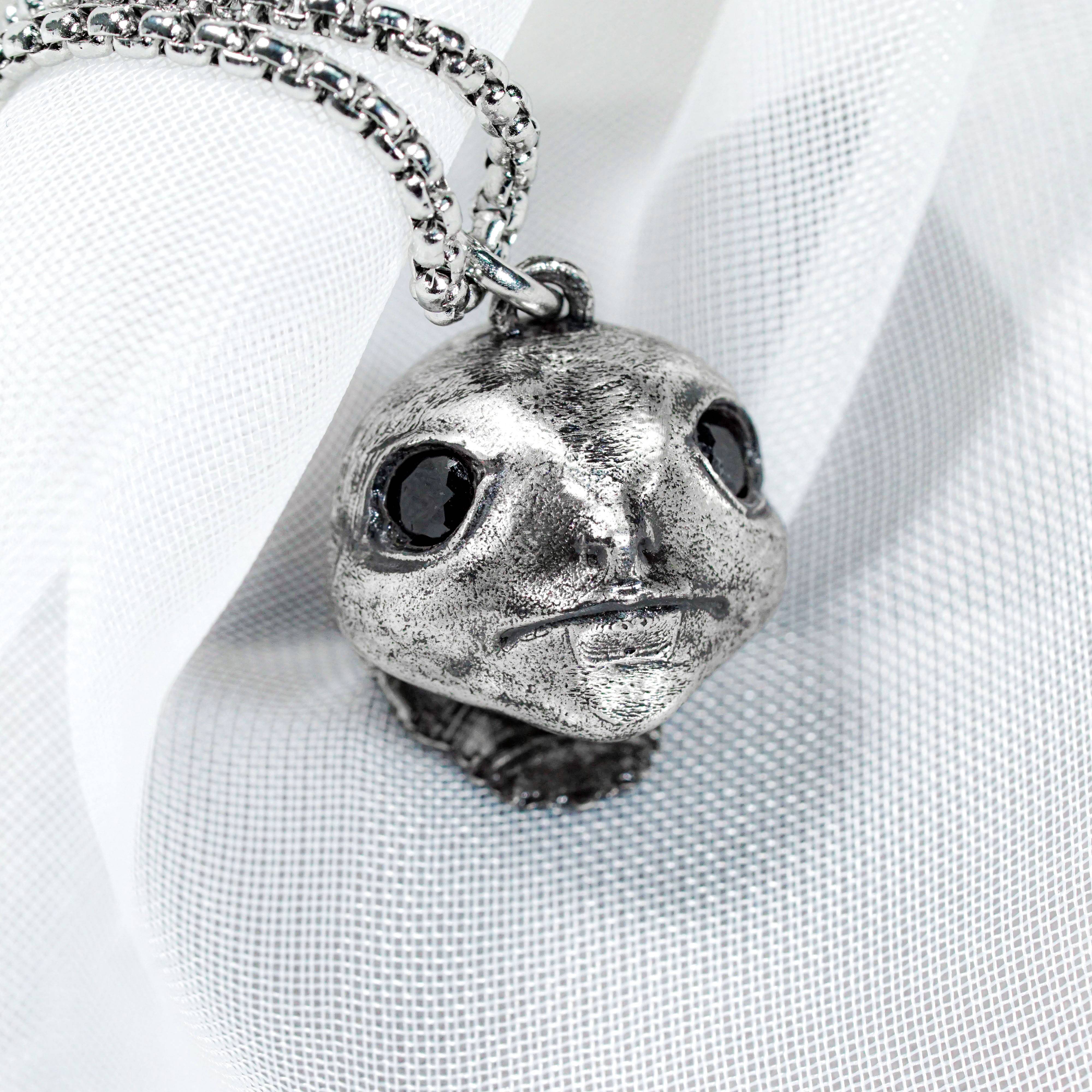 Albinauric Silver Necklace, Elden Ring Inspired Handmade Jewelry, Gaming Pendant,, Custom 950 Silver Ring for Fans of Elden Ring 8 - EternaSilver DSC08648 - EternaSilver