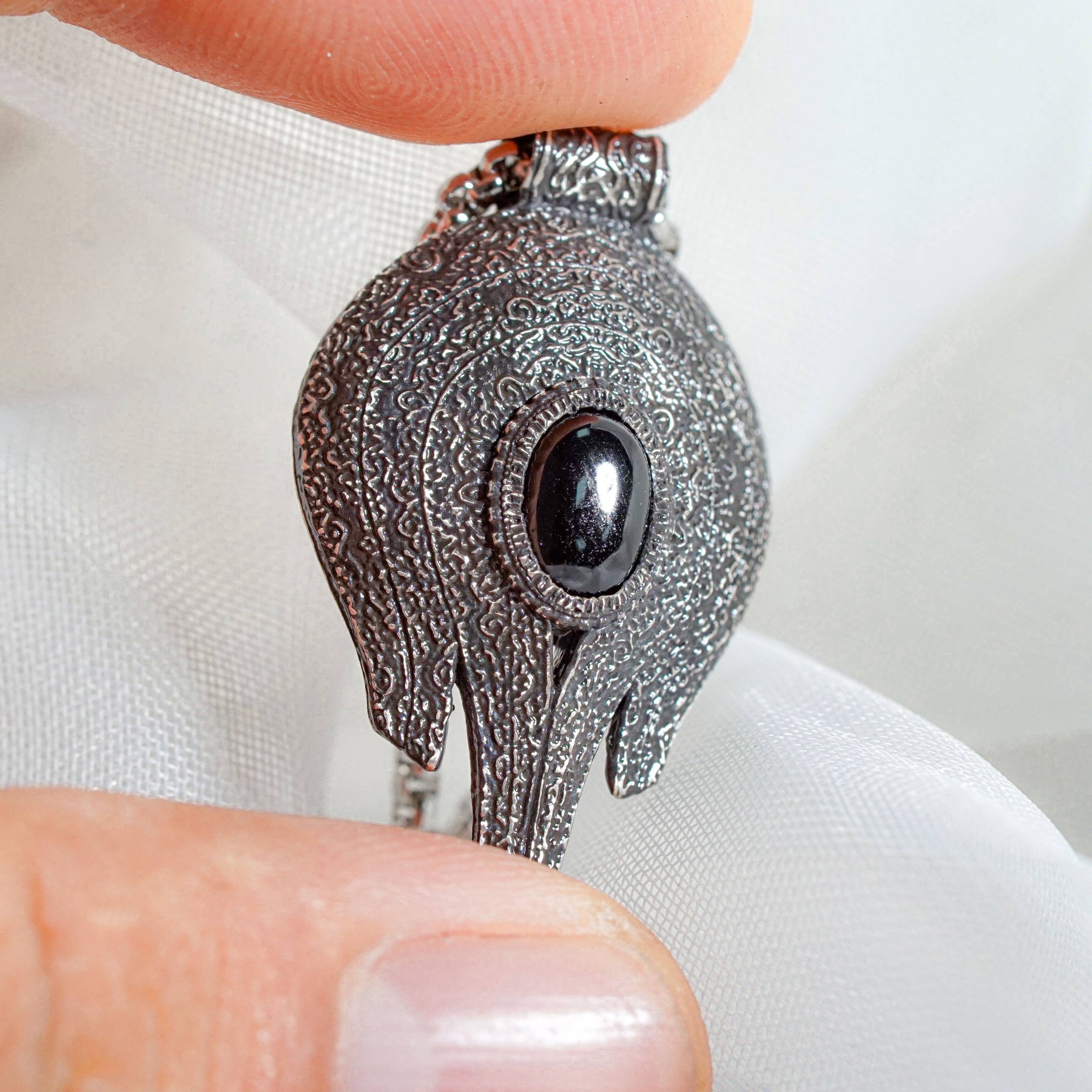 Godslayer's Seal Pendant Necklace, Handmade 950 Silver Pendant Inspired by Elden Ring, Godfrey, and The Erdtree, Gift for Gamer 3 - EternaSilver DSC08725 - EternaSilver