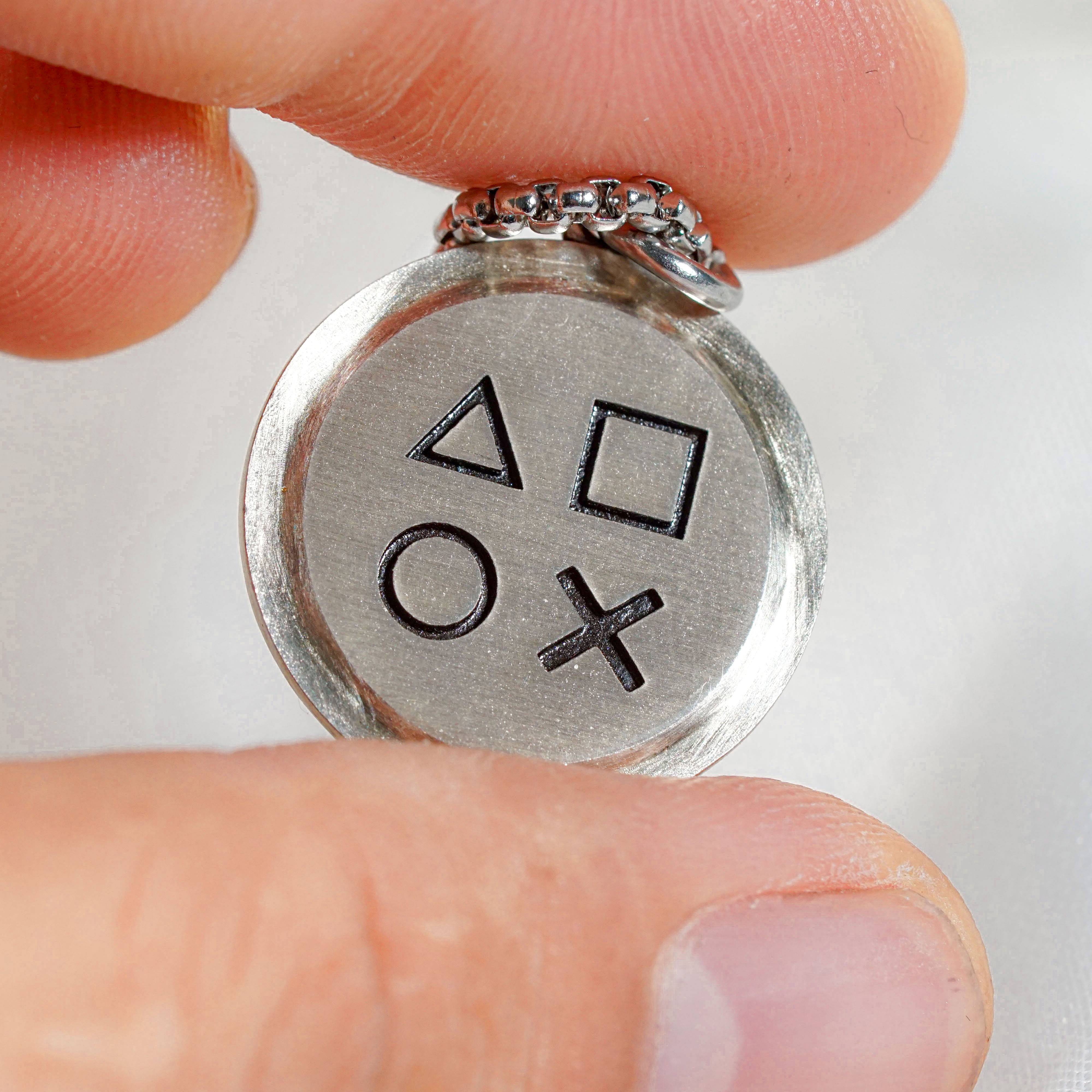 Astro Bot Coin Necklace, Silver 950 Jewelry, PS5 Gaming Coin Necklace, Perfect Sony Fan Gift for Him, Gift for Fans 3 - EternaSilver DSC08761 - EternaSilver