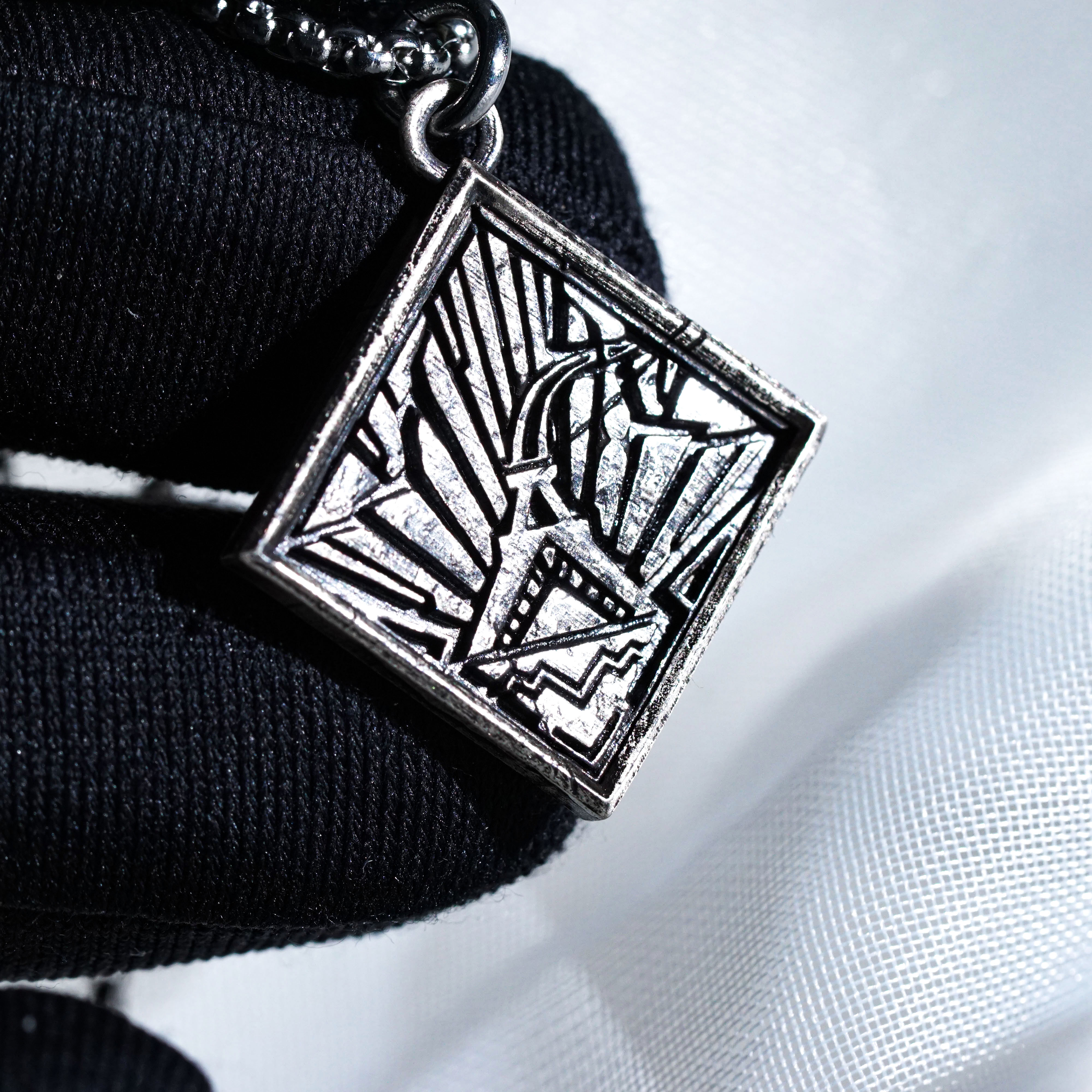 Verso Badge Necklace, Clair Obscur Expedition 33 Inspired Handmade 950 Silver Pendant, Fantasy Jewelry Gift for Gamers and Collectors 9 - EternaSilver DSC00805 - EternaSilver