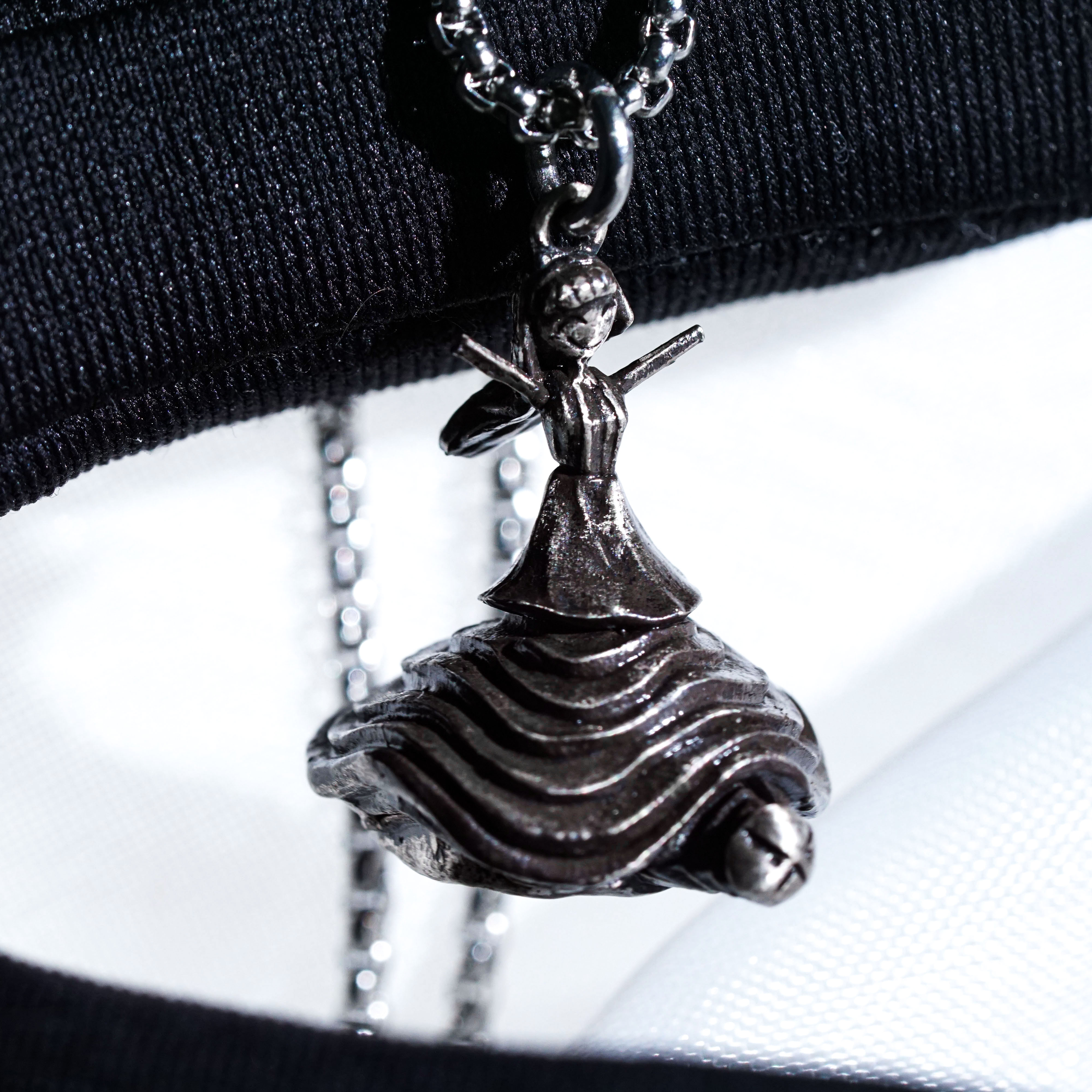 Franfran Rock Necklace, Clair Obscur Expedition 33 Inspired Handmade 950 Silver Pendant, Fantasy Jewelry Gift for Gamers and Collectors 9 - EternaSilver DSC00821 - EternaSilver