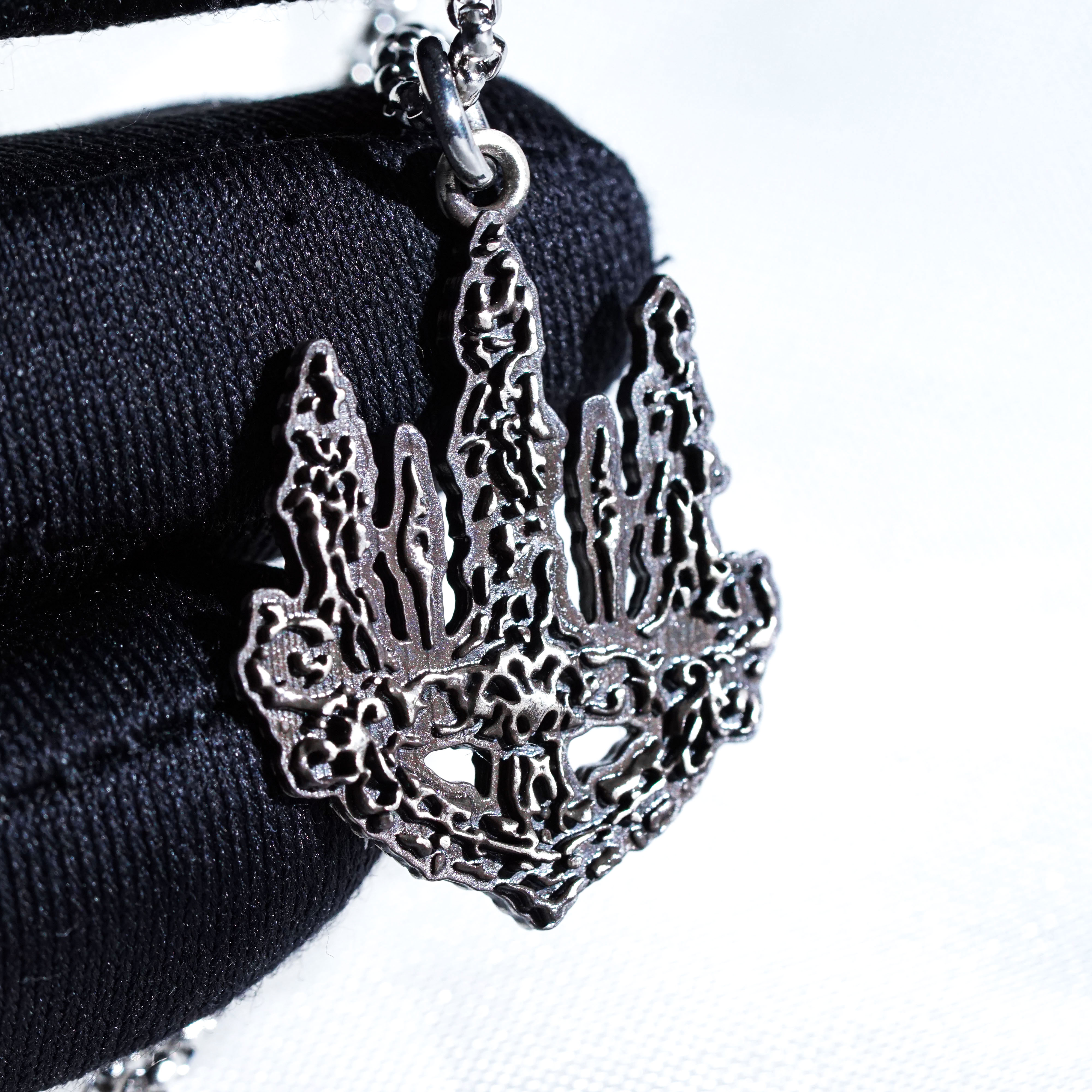 Mohgwyn Dynasty Necklace, Elden Ring Inspired Handmade 950 Silver Pendant, Lord of Blood Faction Jewelry Gift for Gamers and Collectors 6 - EternaSilver DSC00843 - EternaSilver