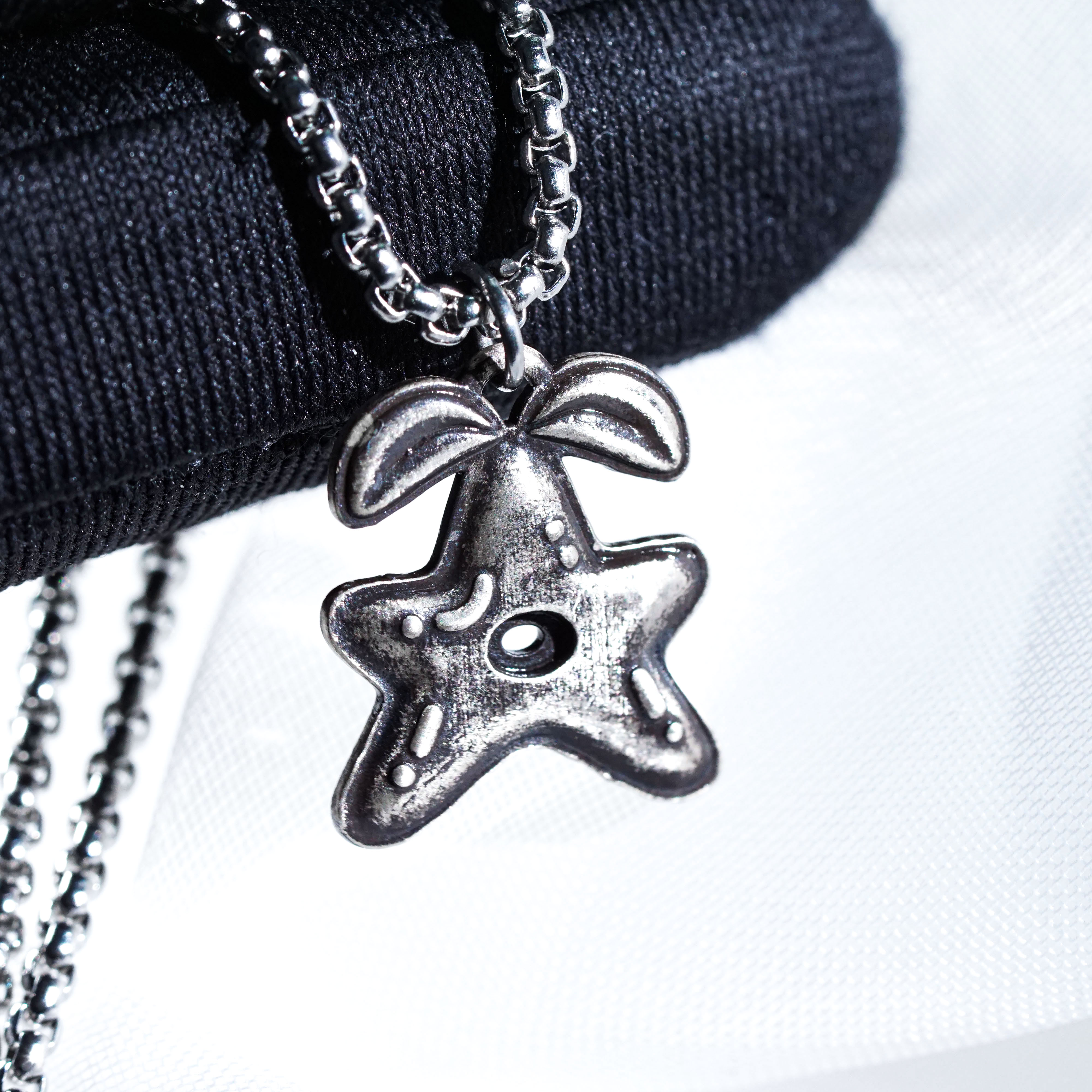 Stardrop Necklace, Stardew Valley Inspired Handmade 950 Silver Pendant, Fantasy Jewelry Gift for Gamers and Collectors 5 - EternaSilver DSC00857 - EternaSilver