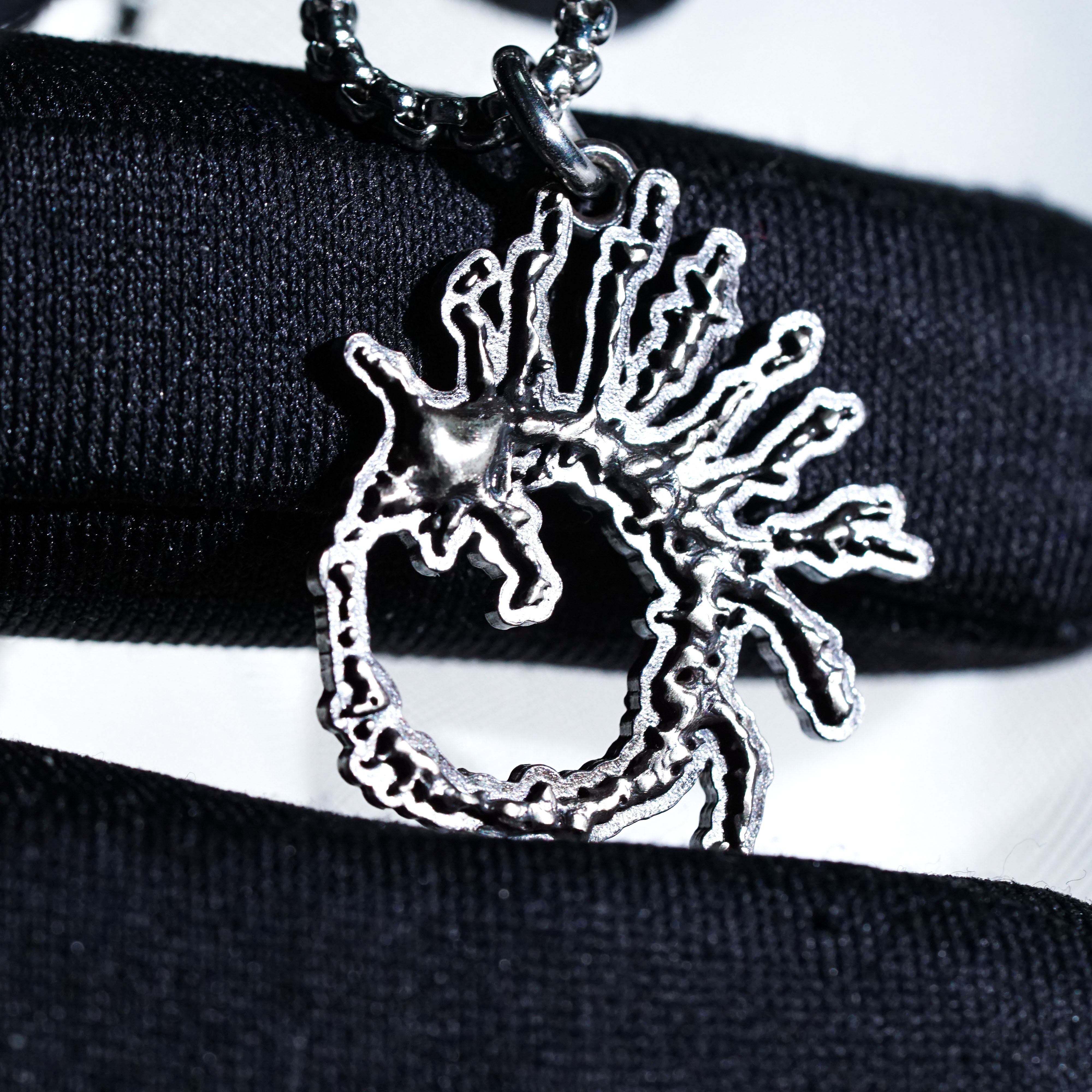 Servants of Death Necklace, Elden Ring Inspired Handmade 950 Silver Pendant, Deathroot Faction Jewelry Gift for Gamers and Collectors 3 - EternaSilver DSC00876 - EternaSilver