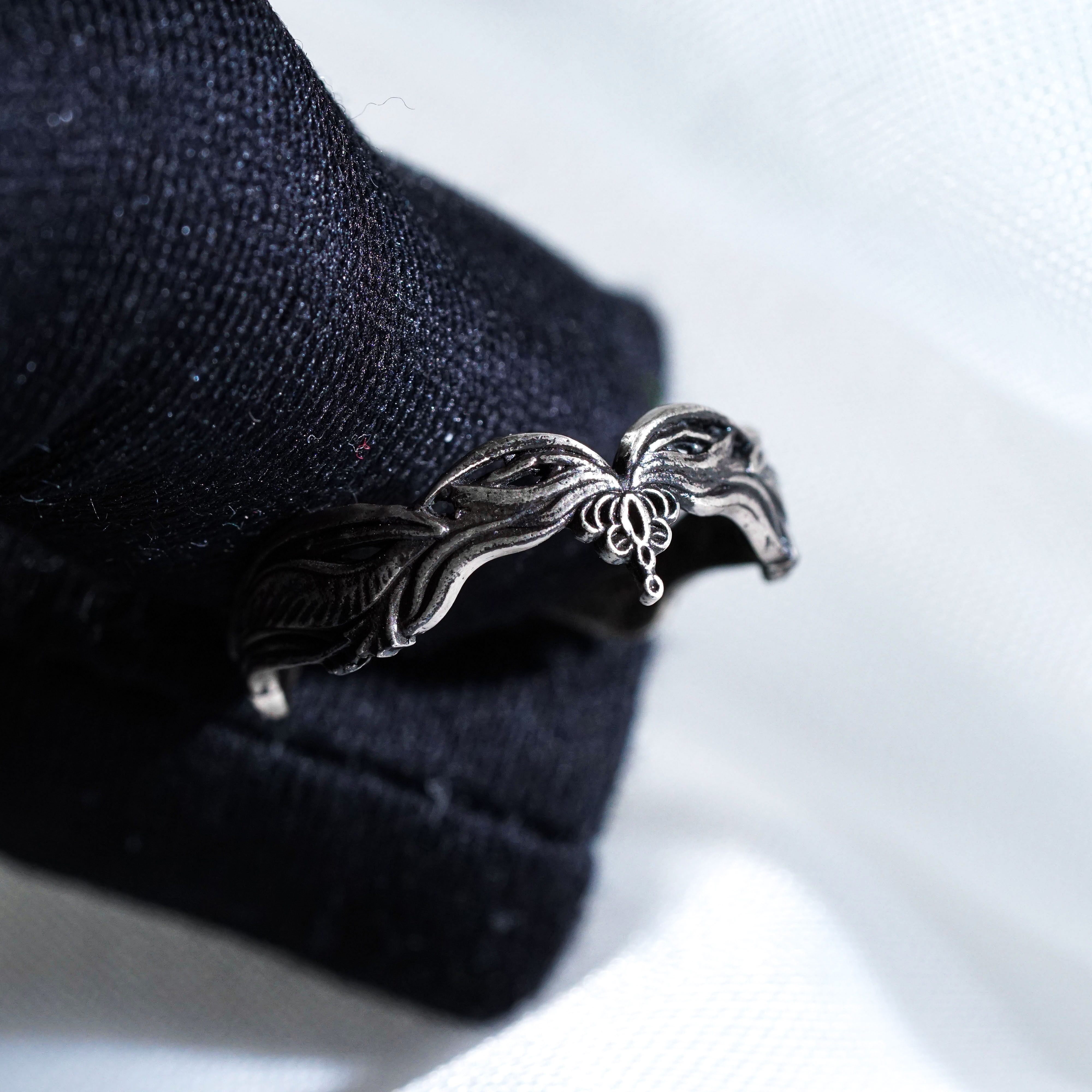 Arwen Ring, Lord of the Rings Inspired Handmade 950 Silver Elven Ring, Evenstar Style Jewelry, Romantic Gift for LOTR and Fantasy Fans 10 - EternaSilver DSC00908 - EternaSilver