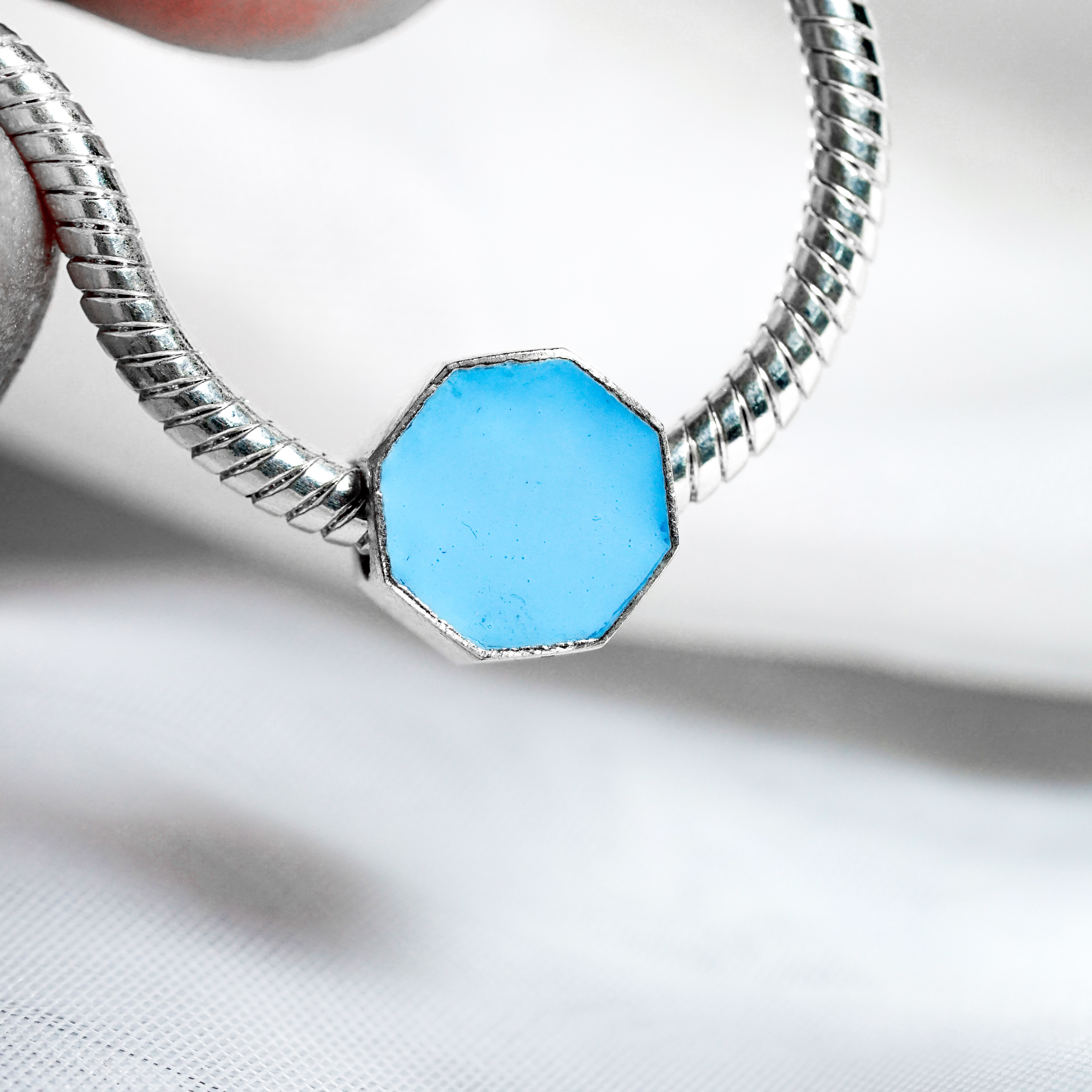 Pokémon Mineral Badge Charm, Custom Handmade 950 Silver Pandora Style Bead, Pokémon Gym Badge Jewelry Gift for Collectors and Fans