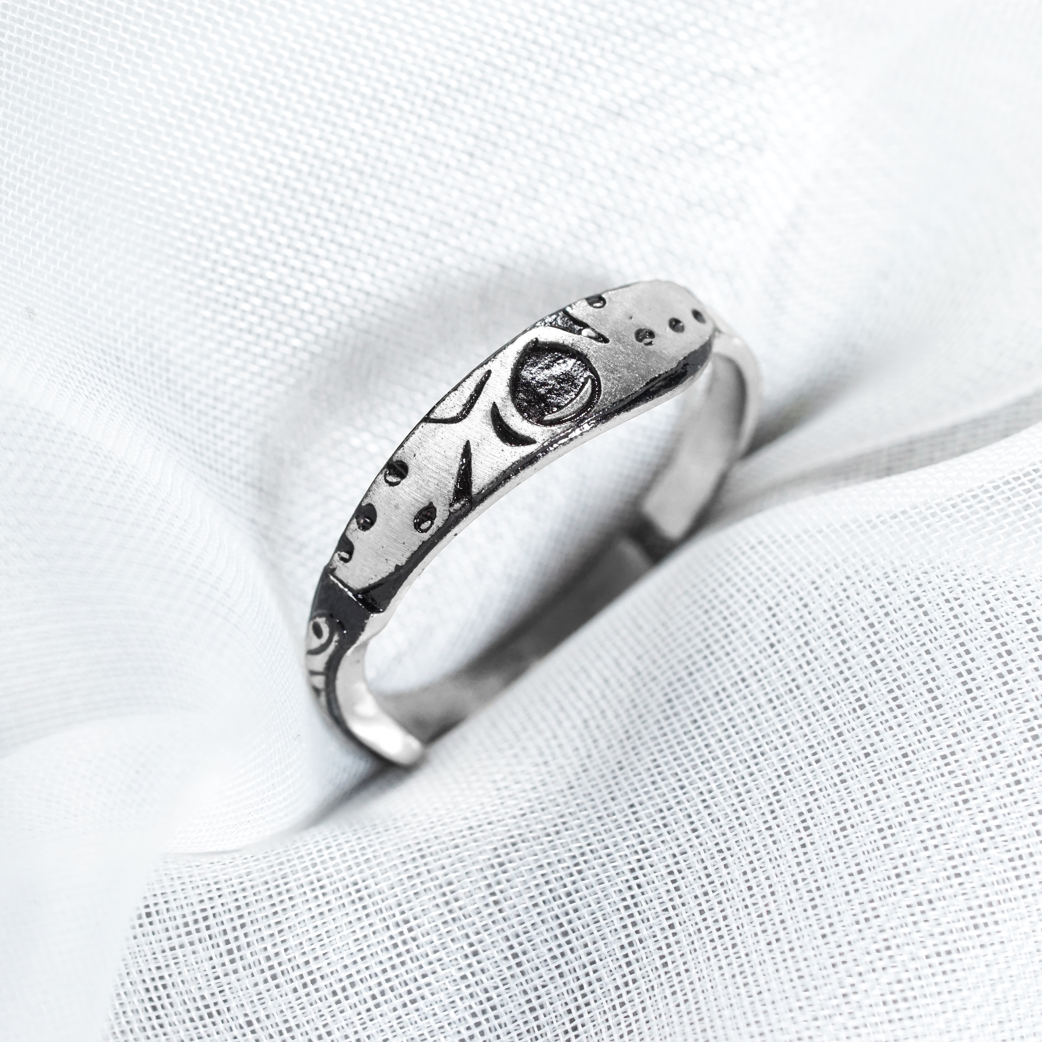 Jason Voorhees Knife Ring, Horror Collection Rings, Gothic Halloween Jewelry, Slasher Film Inspired Rings, Creepy Gift for Horror Fans 1 - EternaSilver DSC06968 - EternaSilver