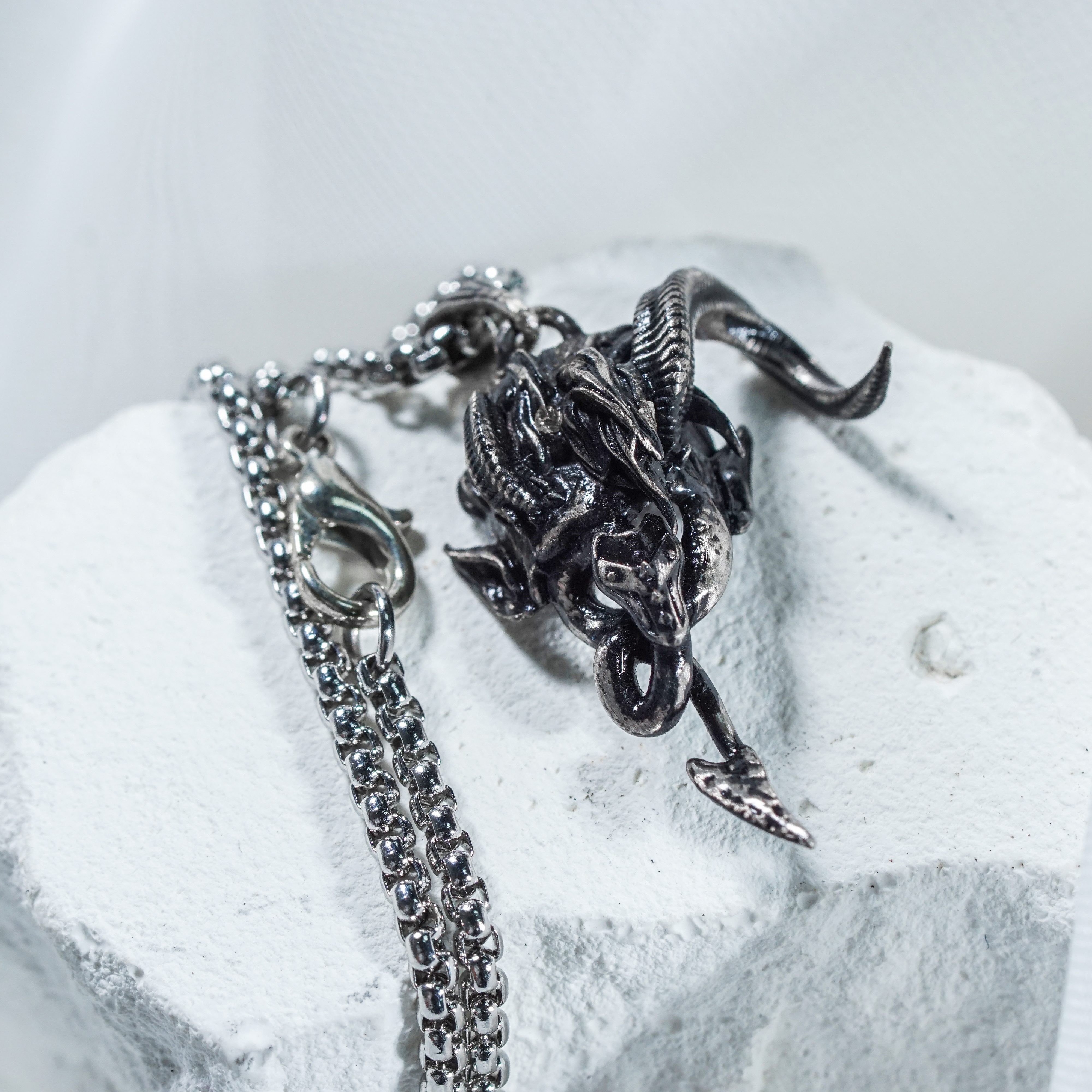 Karlach Necklace, Baldur’s Gate 3 Inspired Jewelry, Infernal Engine Pendant, Tiefling Warrior Gift, Gothic Fantasy Necklace for Gamers 2 - EternaSilver DSC07723 - EternaSilver