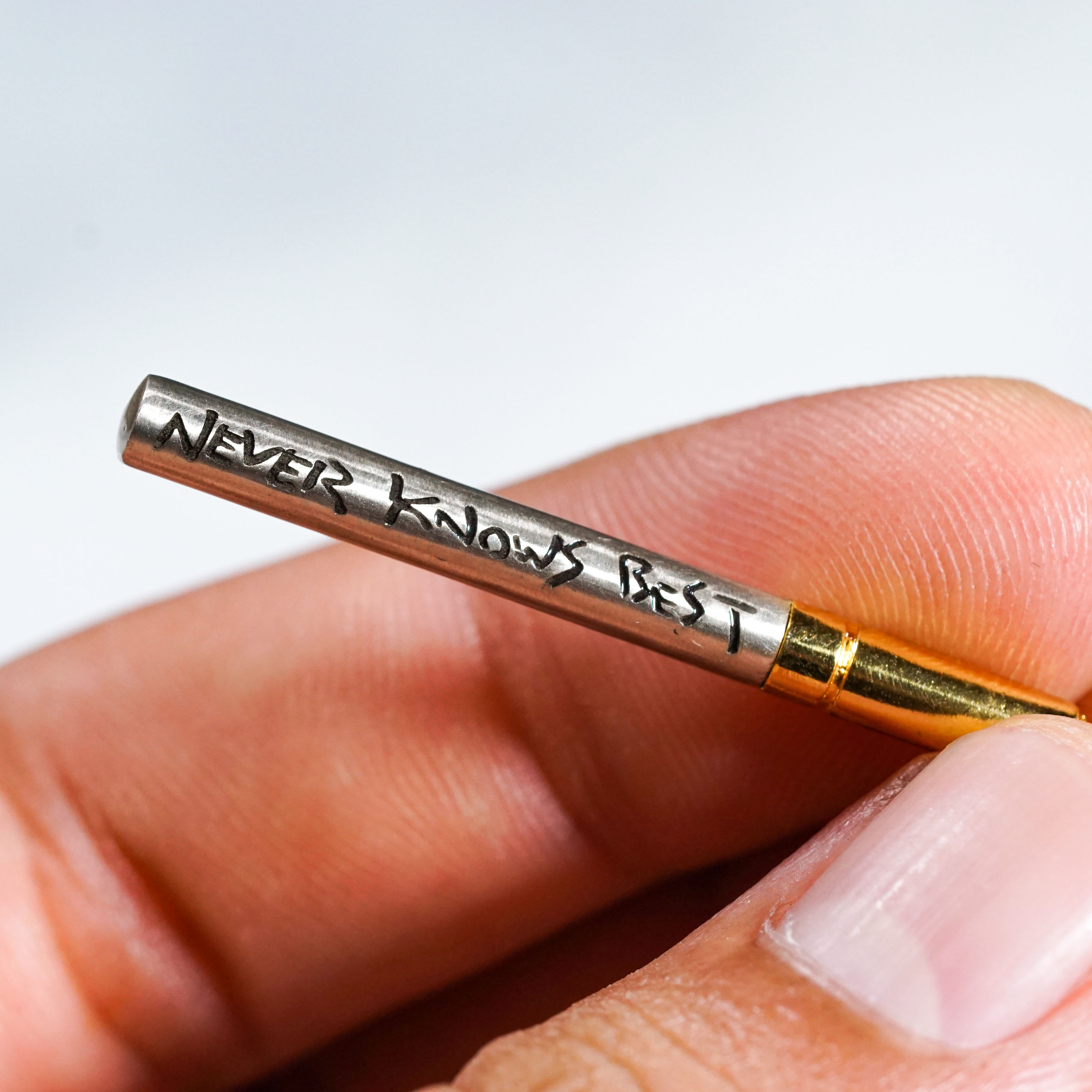 Fanmade FLCL "Never Knows Best" Cigarette Necklace, Handmade Anime-Inspired Jewelry, Fooly Cooly Necklace for Anime Fans 14 - EternaSilver DSC09138 - EternaSilver